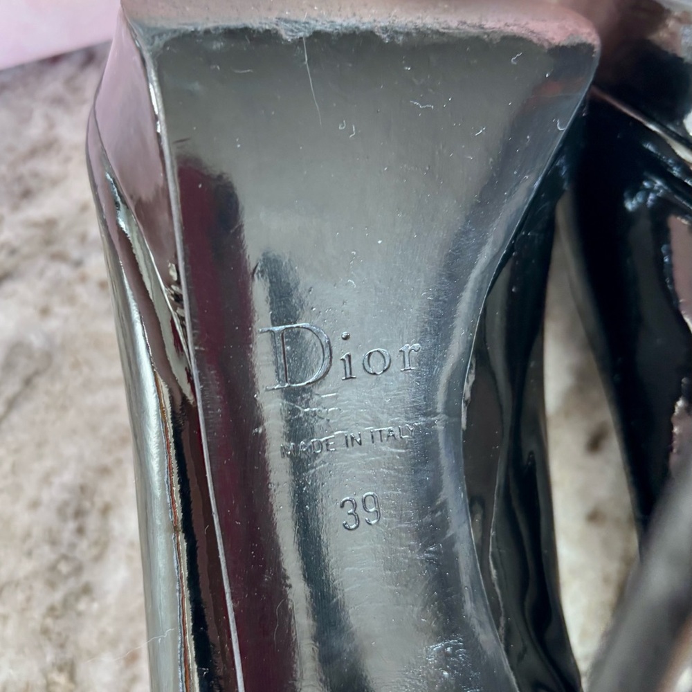 Authentic Dior Leather Heels - image 5